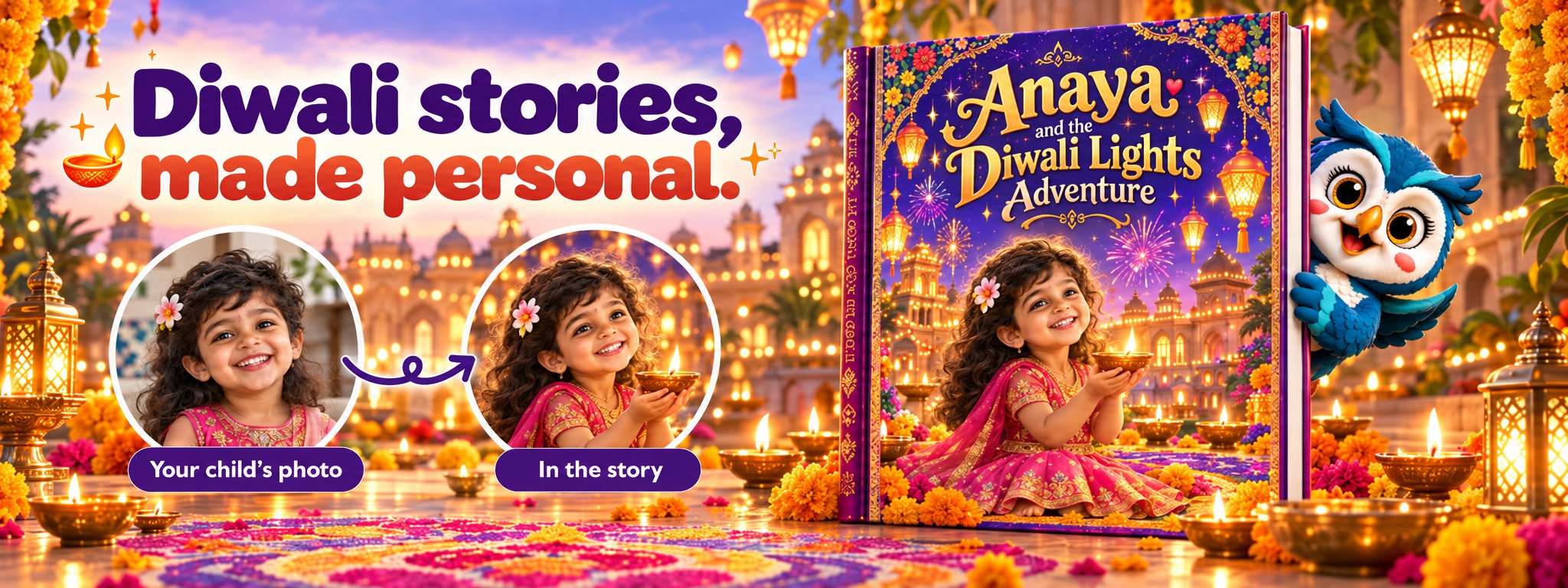 Diwali stories made around your child